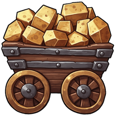 Rickety Mining Cart